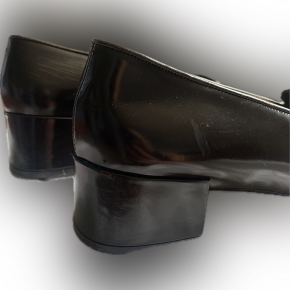 ANN TAYLOR leather business work loafer in brown. Made in Italy, 7.5 - Picture 3 of 6